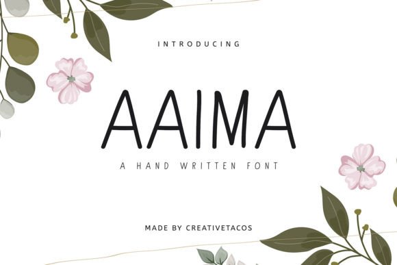 Aaima Handwritten Font: A Designer’s Journey Through Branding