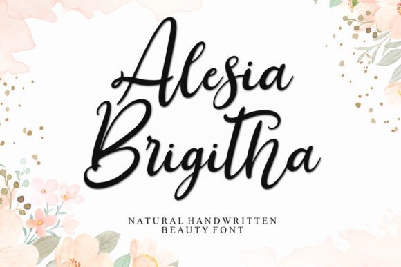 Alesia Brigitha: A Timeless Script Font