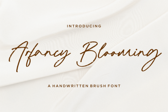 Arfancy Blooming Font