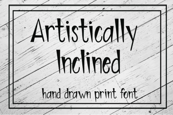 Artistically Inclined Font for Business