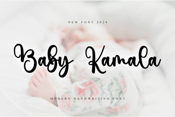 Baby Kamala Font: Elegant Script for Craft Projects
