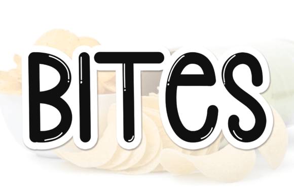 Bites: A Handwritten Font for Web Design