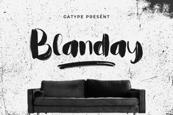 Blanday: A Script Font for Web Design