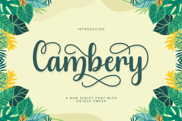 Cambery Font for Professional Branding