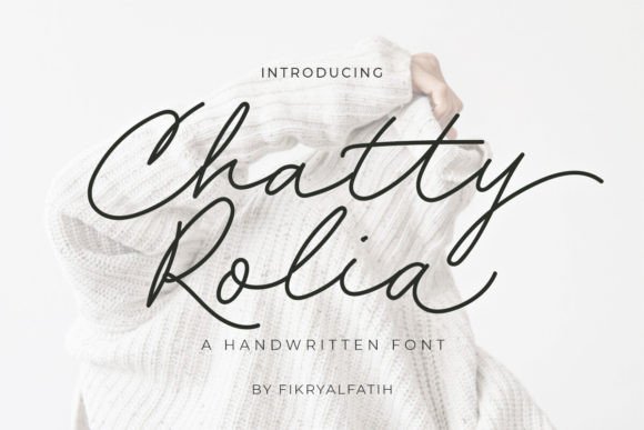 Chatty Rolia: A Stylish Script Font