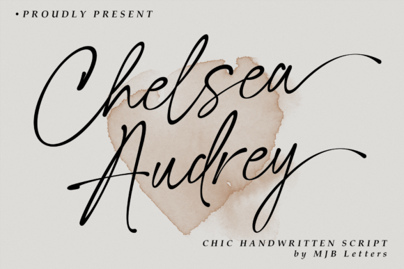 Chelsea Audrey: A Stylish Script Font