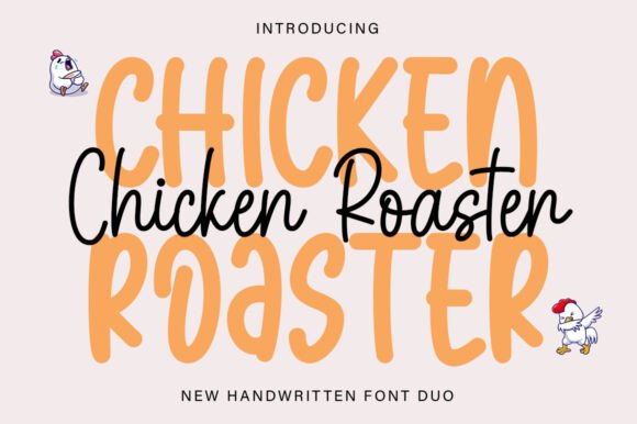 Chicken Roaster Duo Font for Web Design