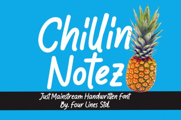 Chillin Notez: A Script Font for Laid-Back Design
