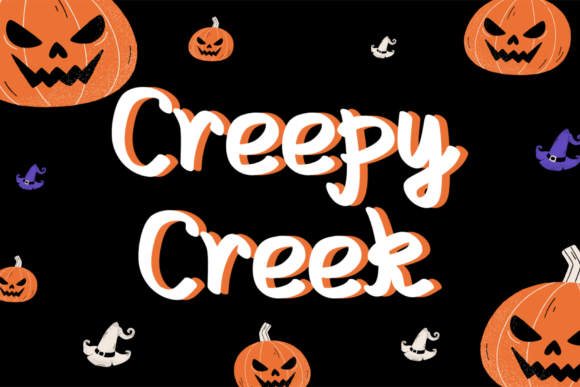 Creepy Creek Font: Eerie Typography for Bold Digital Campaigns