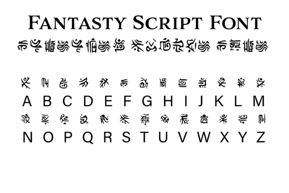 Fantasy Script 7: A Display Font for Digital Branding and Creative Projects