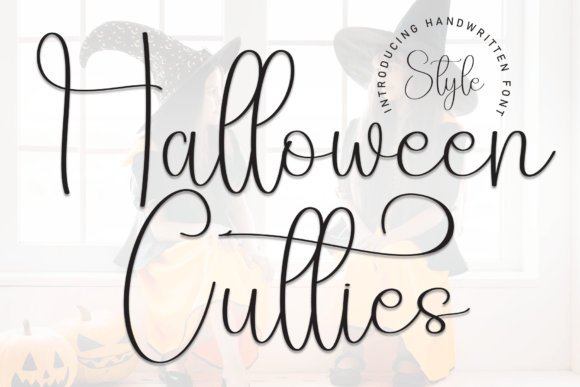Halloween Cutties: A Stylish Script Font for Branding