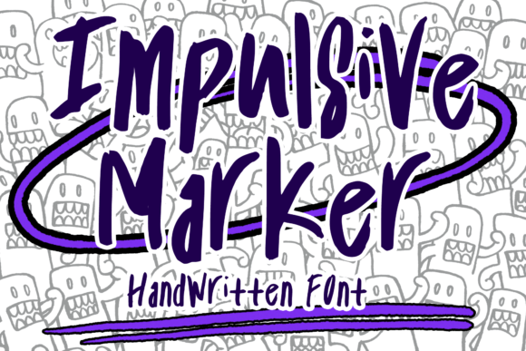 Impulsive Marker: A Handwritten Font That Brings Energy to Editorial Design