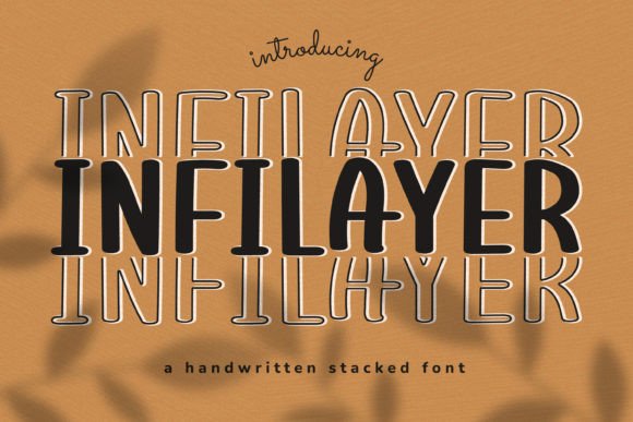 Infilayer: A Script Font for Impactful Design