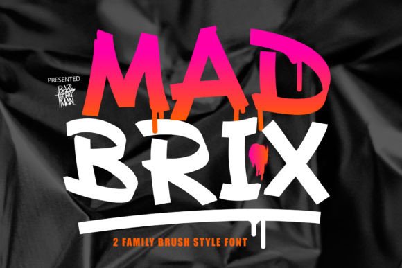 Mad Brix Font Review: A Street Art Typeface for Bold Branding