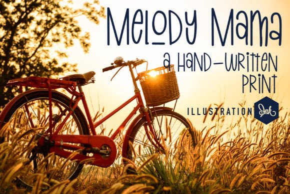 Melody Mama: A Script Font for Editorial Designers