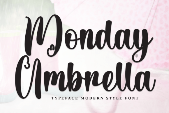 Monday Umbrella: A Font That Elevates Your Brand