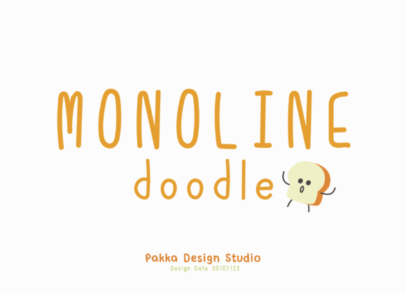 Monoline Doodle Font: A Playful Script for Modern Web Design
