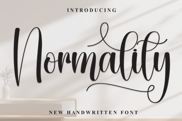 Normality Font: Elegant Script for Business