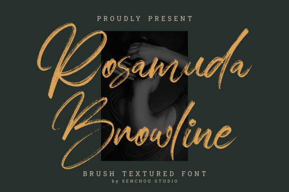 Rosamuda Browline: A Script Font for Web Design