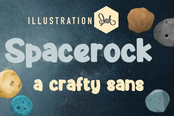 Spacerock Font Review: A Whimsical Typeface for Editorial Design