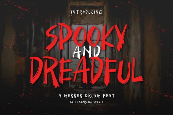 Spooky and Dreadful: A Typeface That Brings Horror to Life