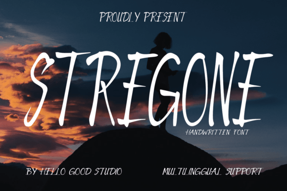 Stregone: A Handwritten Typeface for Modern Web Design
