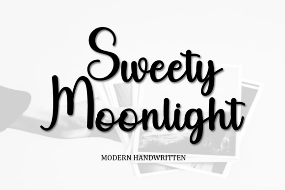 Sweety Moonlight: A Soft Script for Editorial Design