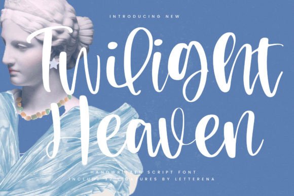 Twilight Heaven: A Script Font for Elegant Design