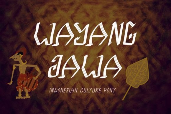Wayang Jawa: A Cultural Blackletter Font for Digital Branding